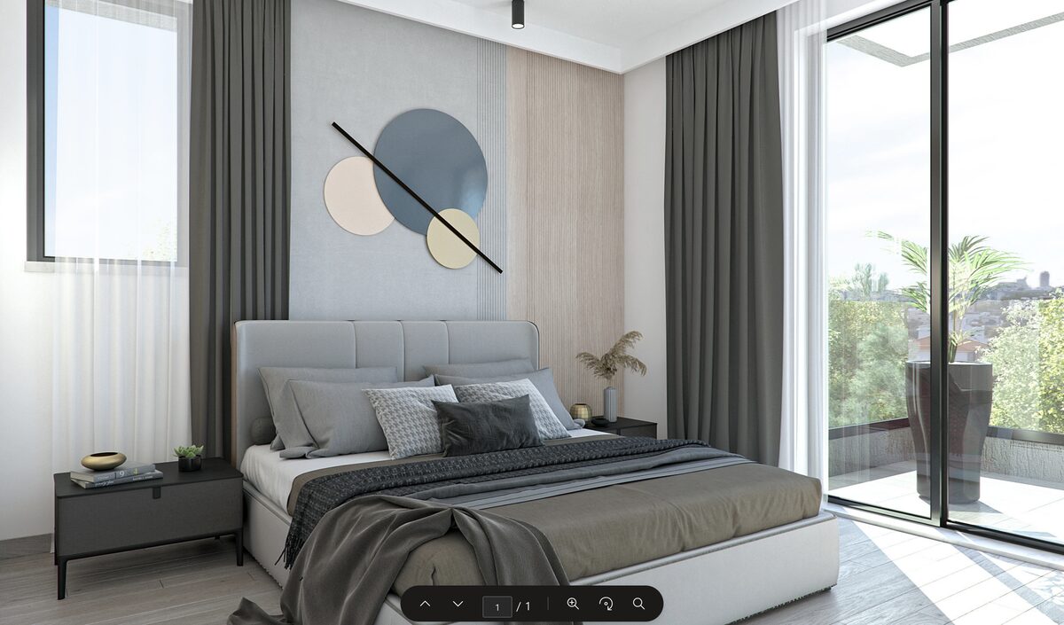 Квартира с 2 спальнями, 80.32м² в paralimni, Кипр [ID: 0602-240490]