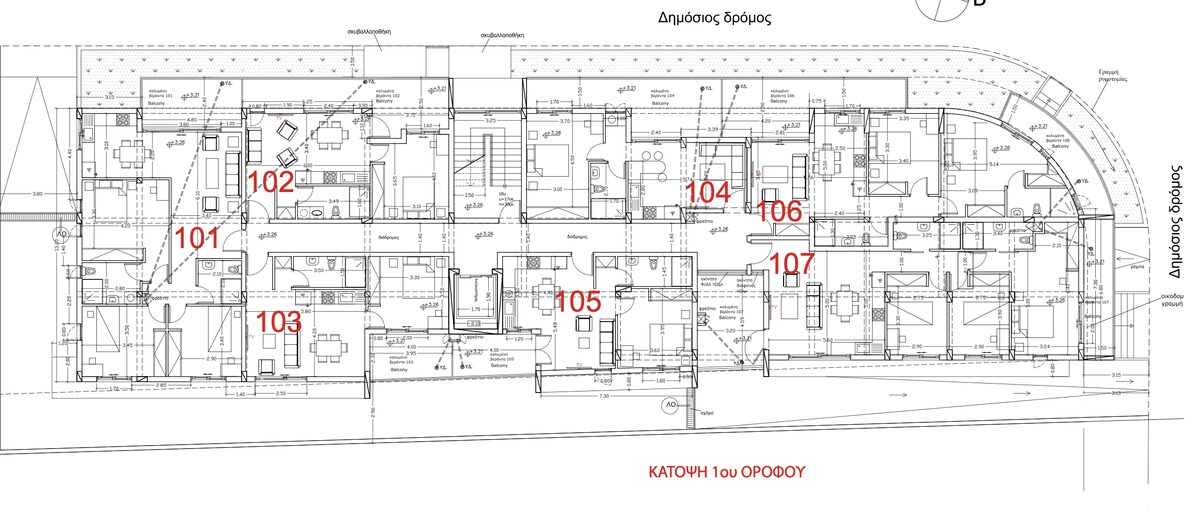 Apartament z 1 sypialnią, 53.00m² w agios-konstantinos, Cypr [ID: 0602-240514]