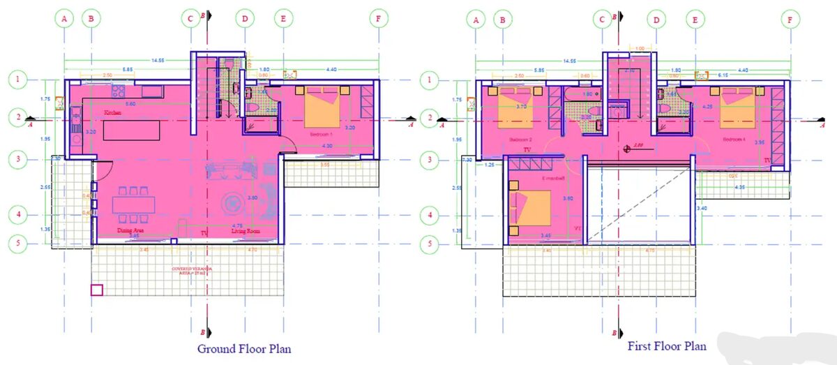 houses with 4 bedrooms in pegeia, Cyprus [ID: 0602-240545]
