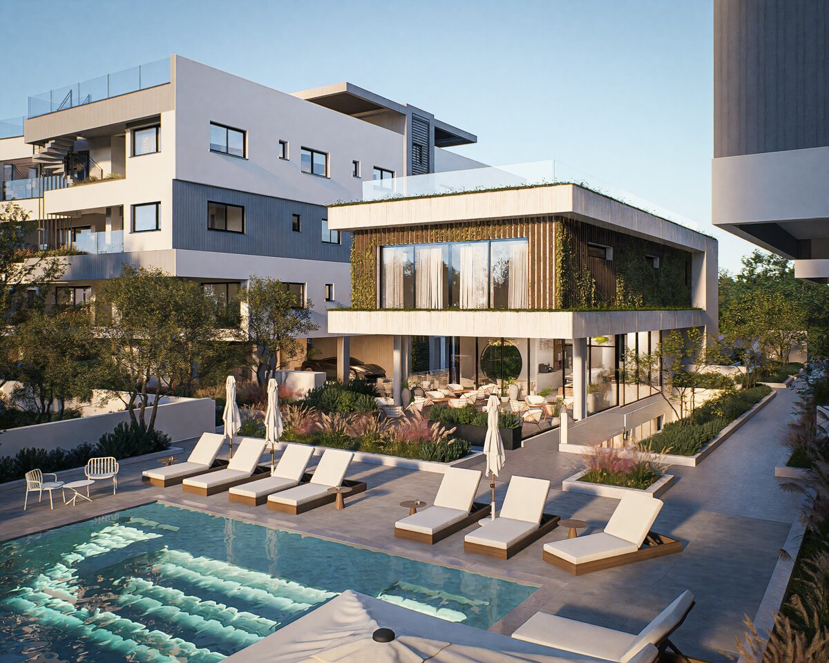 Penthouse with 2 bedrooms, 85.00m² in geroskipou, Cyprus [ID: 0602-240770]