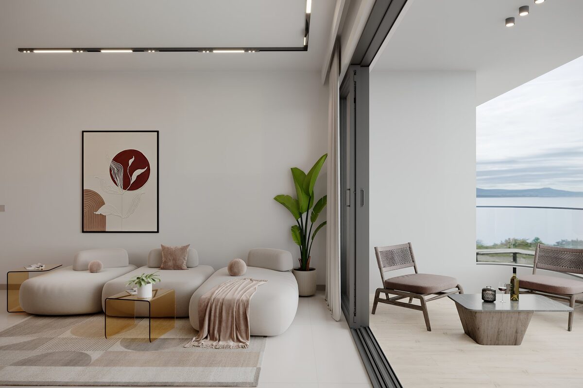 Квартира з 1 спальнею, 51.00м² в tsiflikoudia, Кіпр [ID: 0602-240807]