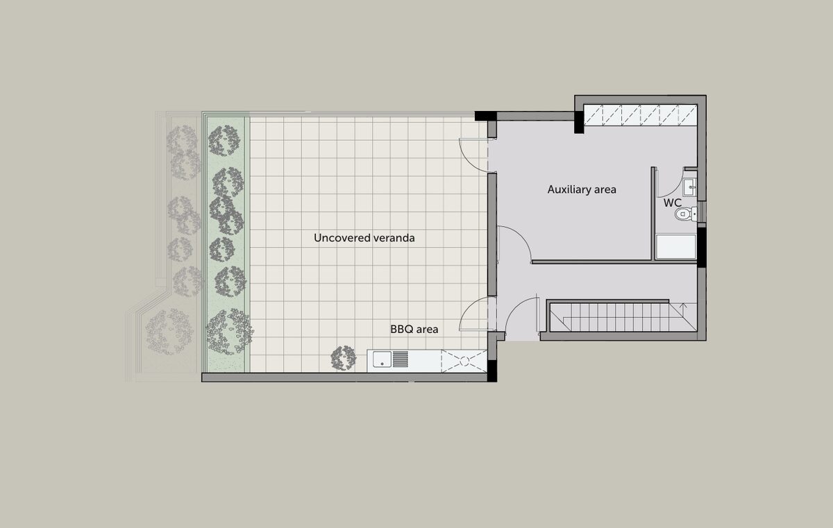 Пентхаус з 4 спальнями, 157.00м² в agios-athanasios, Кіпр [ID: 0602-240870]