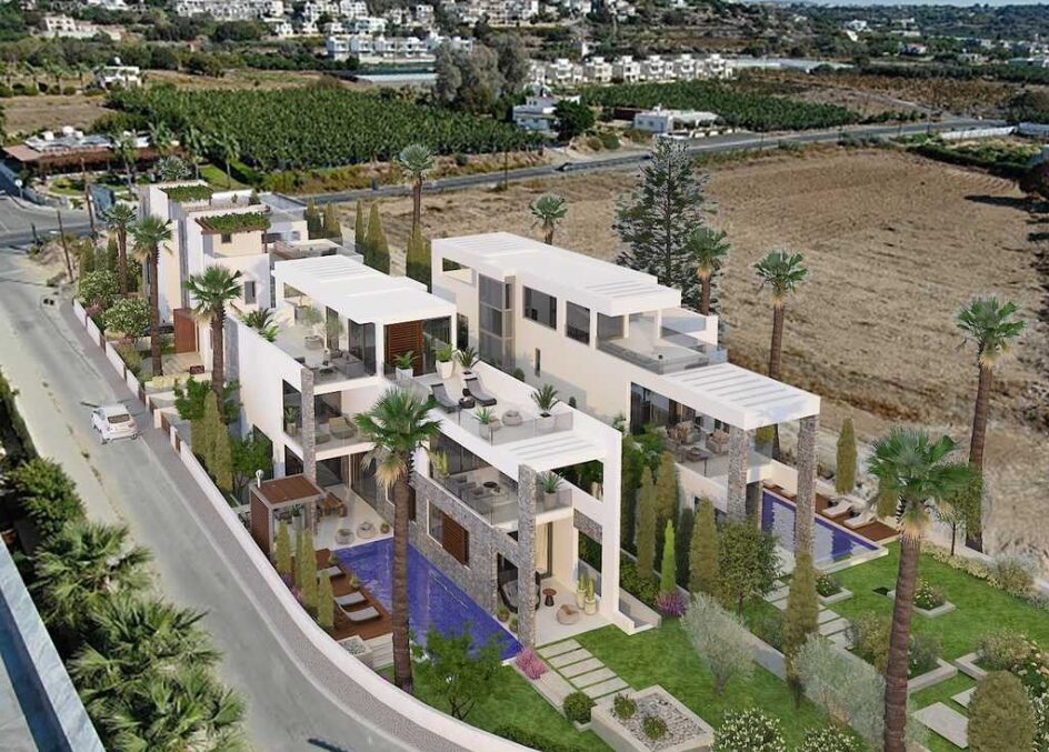houses z 4 sypialniami, 158.00m² w kissonerga, Cypr [ID: 0602-240879]