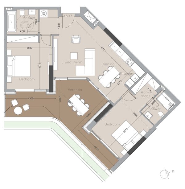 Apartament w livadia, Cypr, 99.00m² - obraz 14