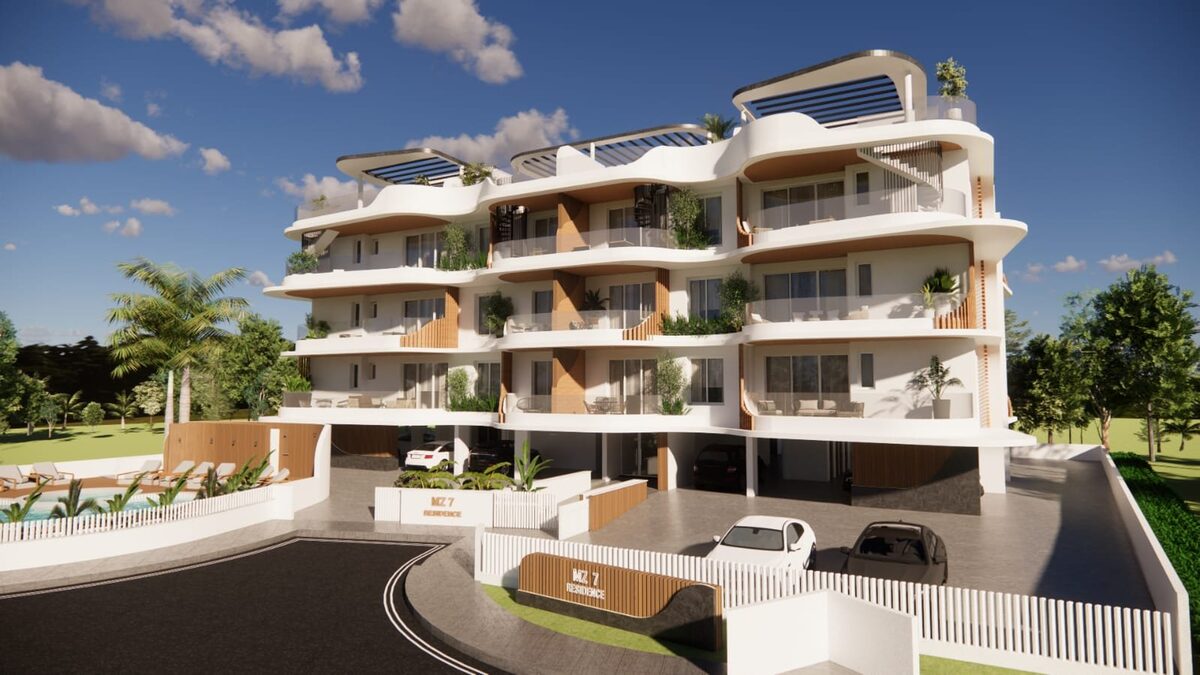 Apartament z 2 sypialniami, 81.00m² w aradippou, Cypr [ID: 0602-240908]