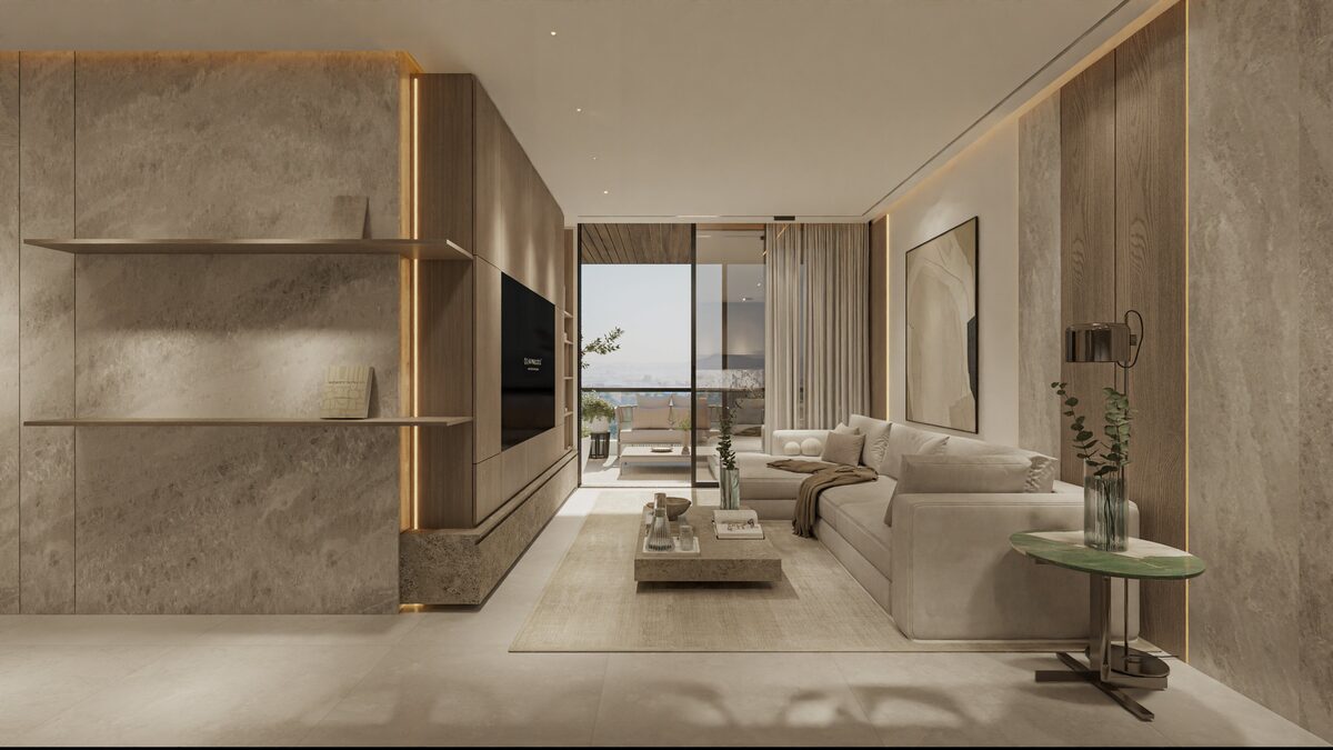 Penthouse with 2 bedrooms, 77.00m² in livadia, Cyprus [ID: 0602-240962]