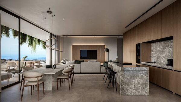 Apartament w kato-paphos, Cypr, 133.00m² - obraz 11
