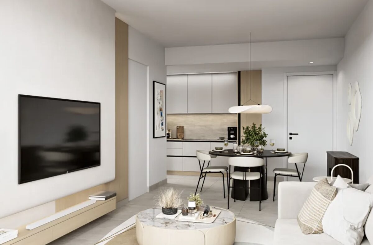 Квартира з 1 спальнею, 50.00м² в zakaki, Кіпр [ID: 0602-241141]
