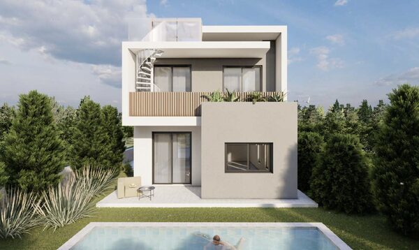 houses w tremithousa, Cypr, 134.00m²