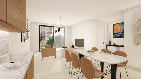 Apartament w kato-paphos, Cypr, 54.00m² - obraz 6