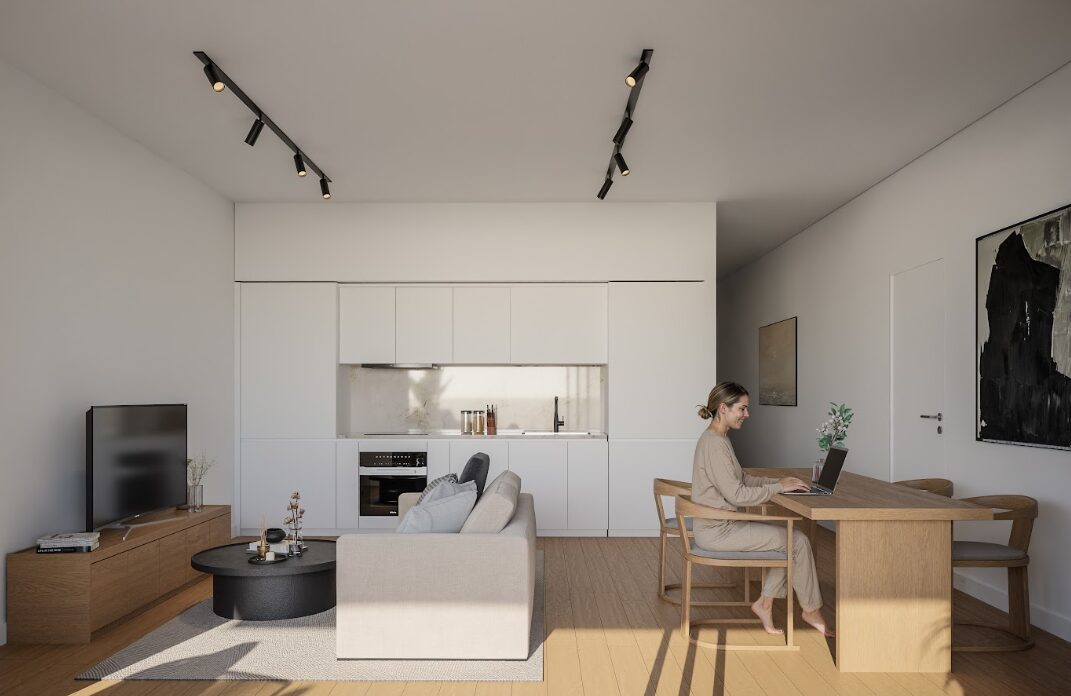 Apartament z 1 sypialnią, 50.00m² w agios-athanasios, Cypr [ID: 0602-241274]