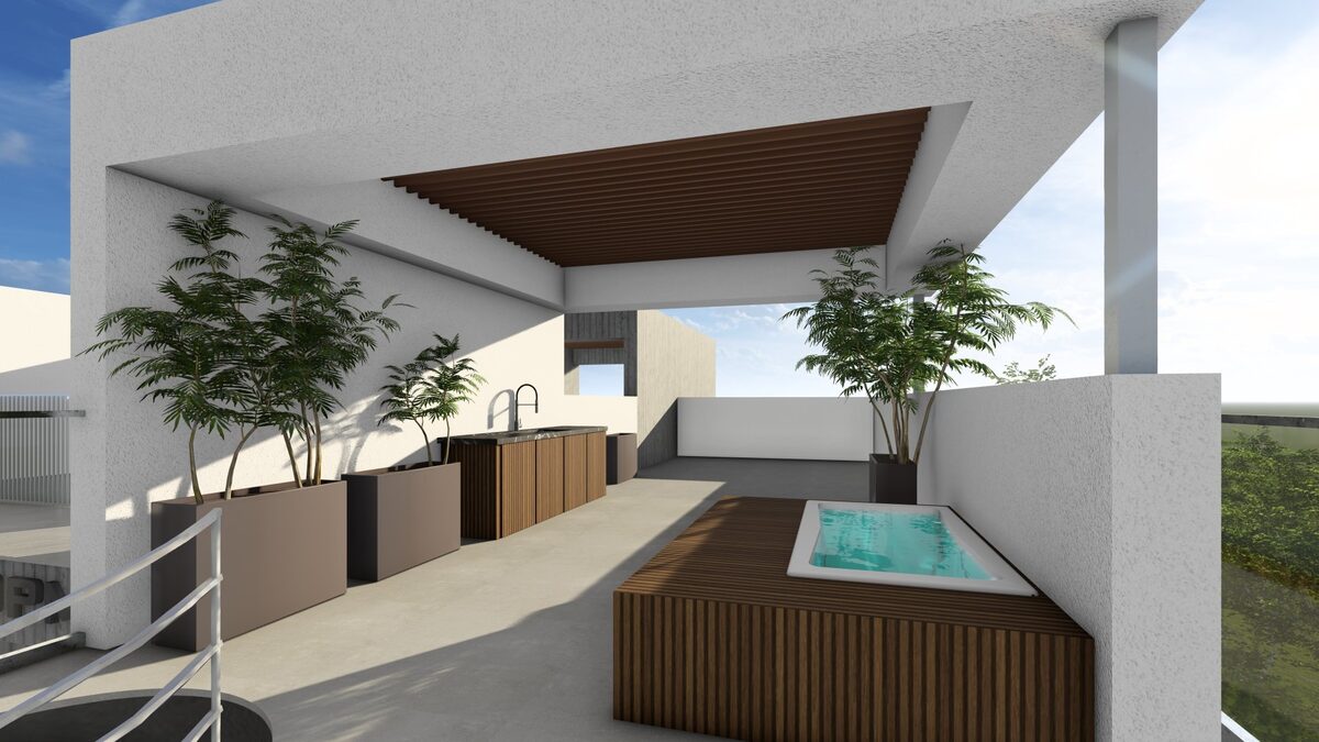Dom szeregowy z 2 sypialniami, 90.00m² w dromolaxia, Cypr [ID: 0602-241277]