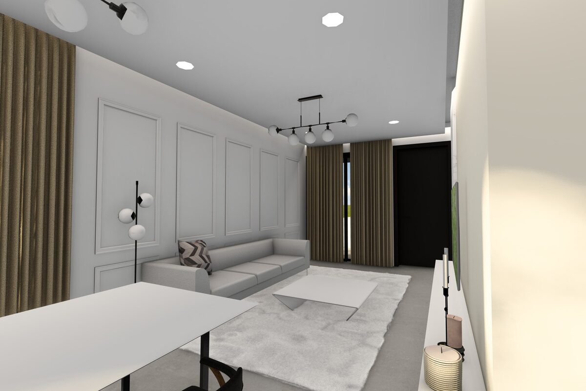 Dom szeregowy z 2 sypialniami, 90.00m² w dromolaxia, Cypr [ID: 0602-241277]