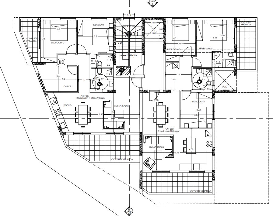 Apartament z 3 sypialniami, 100.00m² w ypsonas, Cypr [ID: 0602-241336]