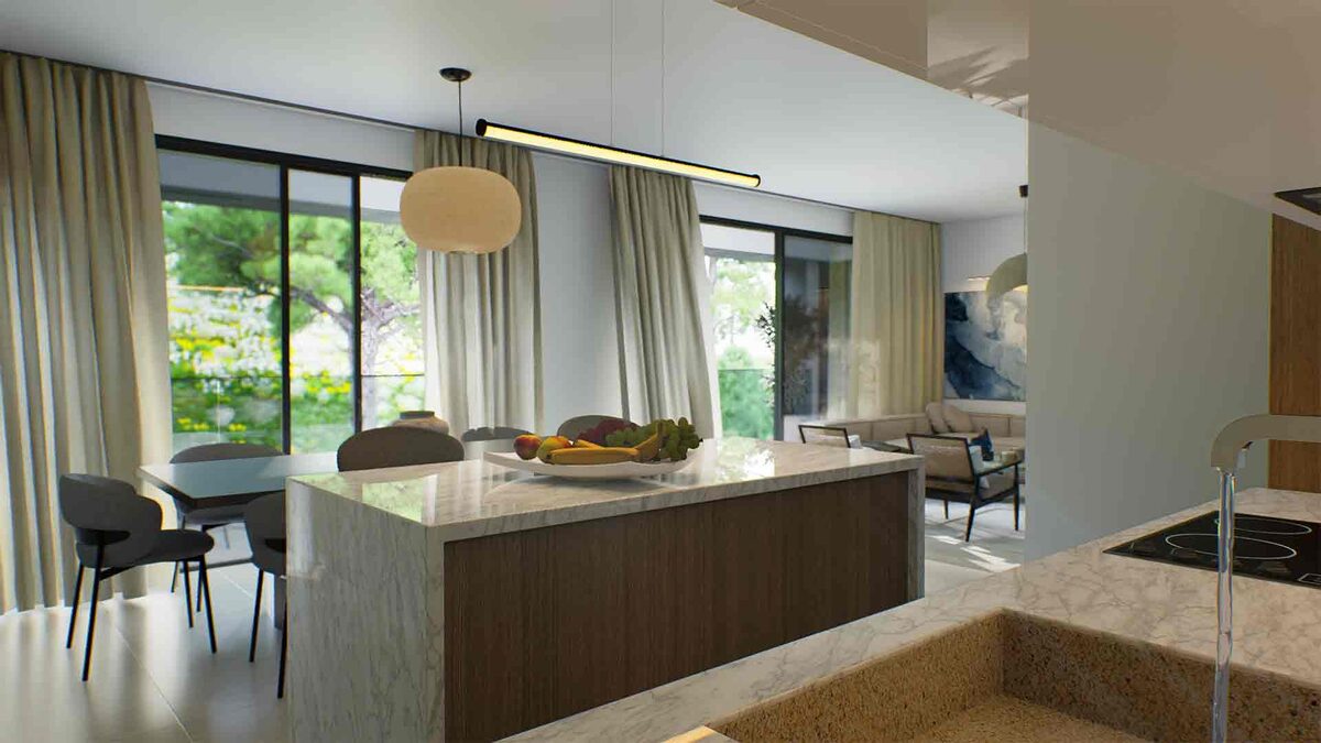 Apartment with 2 bedrooms, 87.00m² in prodromi, Cyprus [ID: 0602-241357]