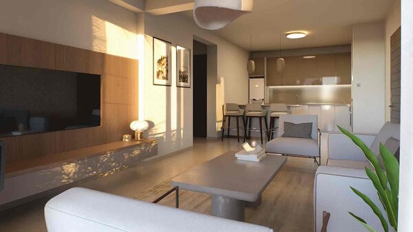 Apartament w kato-paphos, Cypr, 90.00m² - obraz 6