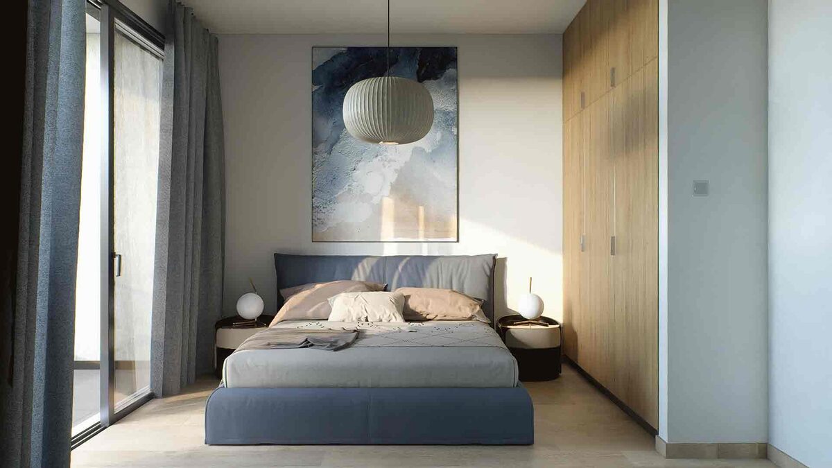 Apartament z 3 sypialniami, 90.00m² w kato-paphos, Cypr [ID: 0602-241364]