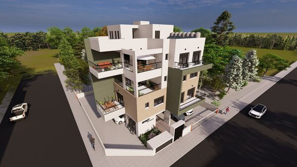 Apartament w agios-spyridon, Cypr, 50.00m² - obraz 5