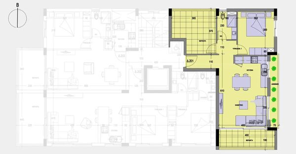 Apartament w oroklini, Cypr, 80.00m² - obraz 6