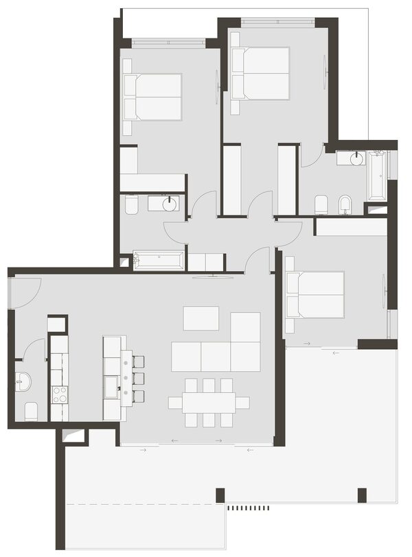 Apartment in potamos-germasogeias, Cyprus, 125.00m² - image 15