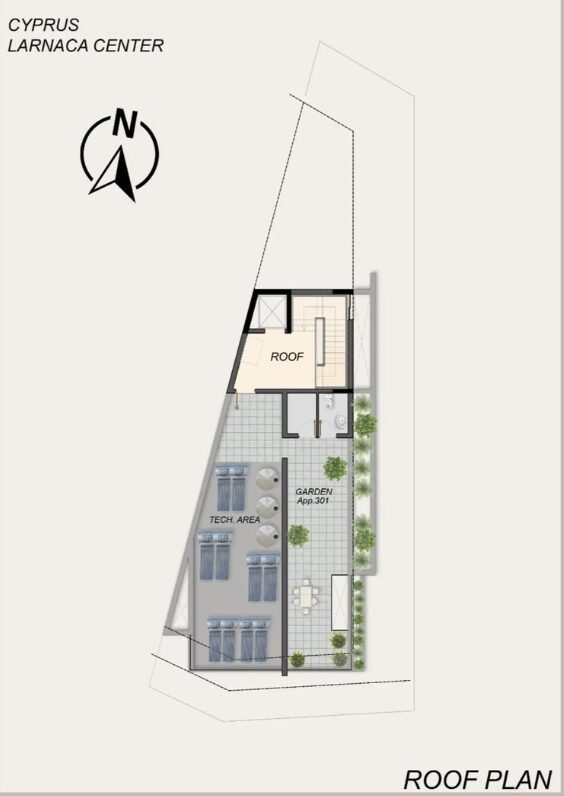 Пентхаус в sotiros, Кипр, 180.00м² - изображение 4