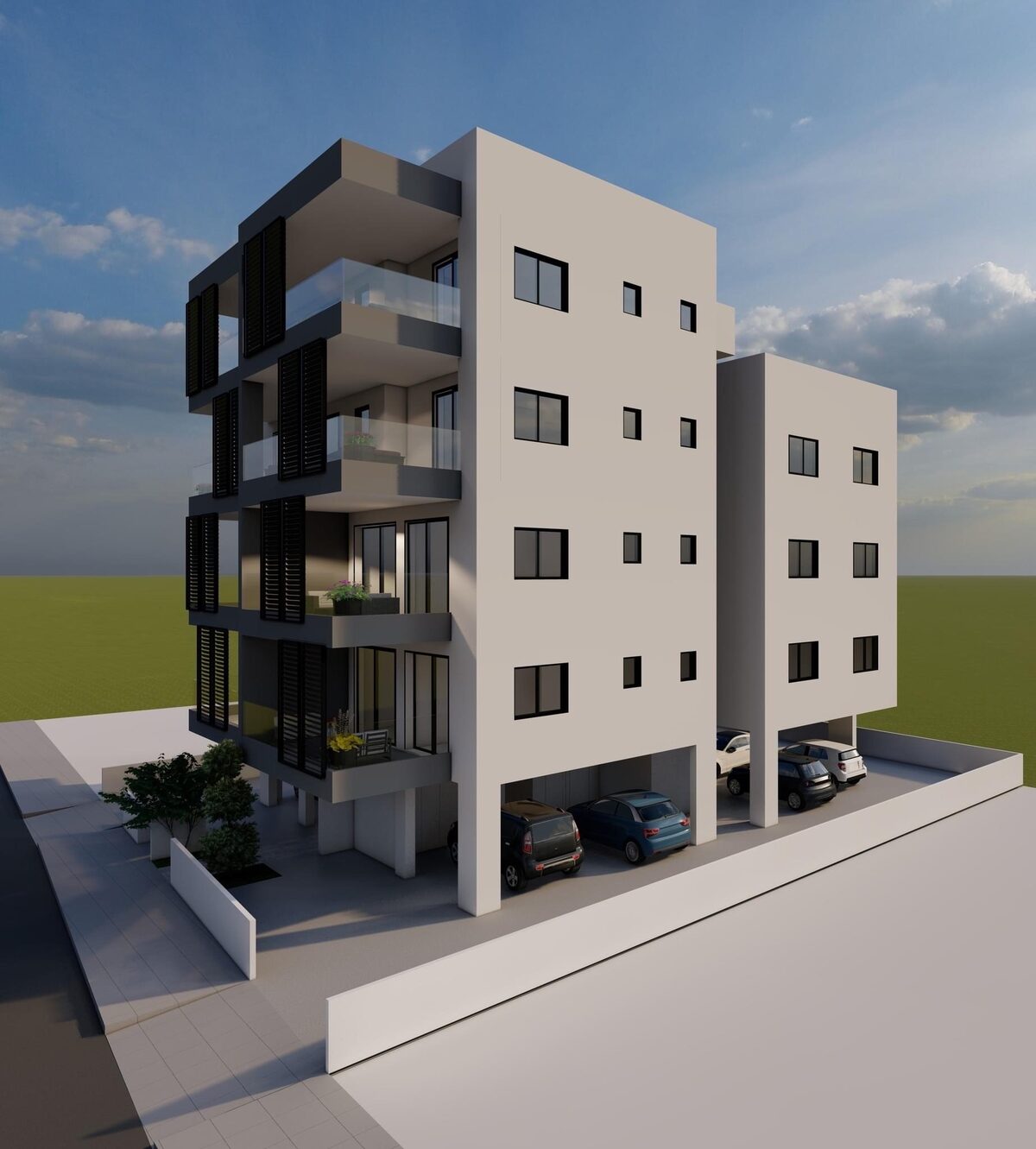 Apartament z 3 sypialniami, 100.40m² w strovolos, Cypr [ID: 0602-241676]