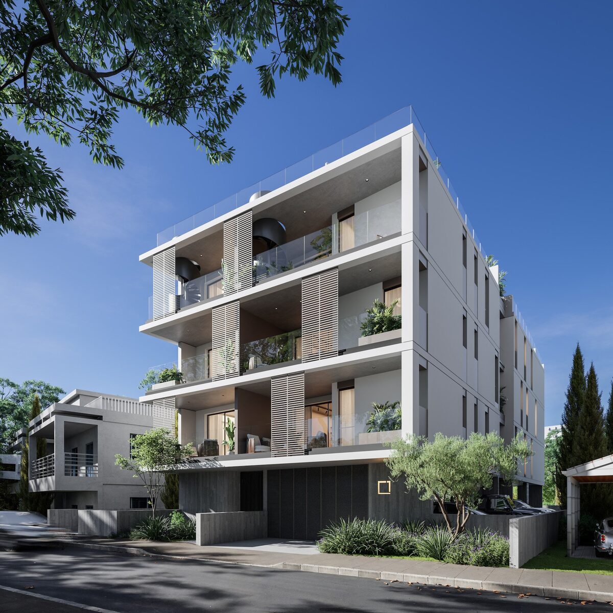 Apartment with 2 bedrooms, 75.00m² in mesa-geitonia, Cyprus [ID: 0602-241690]