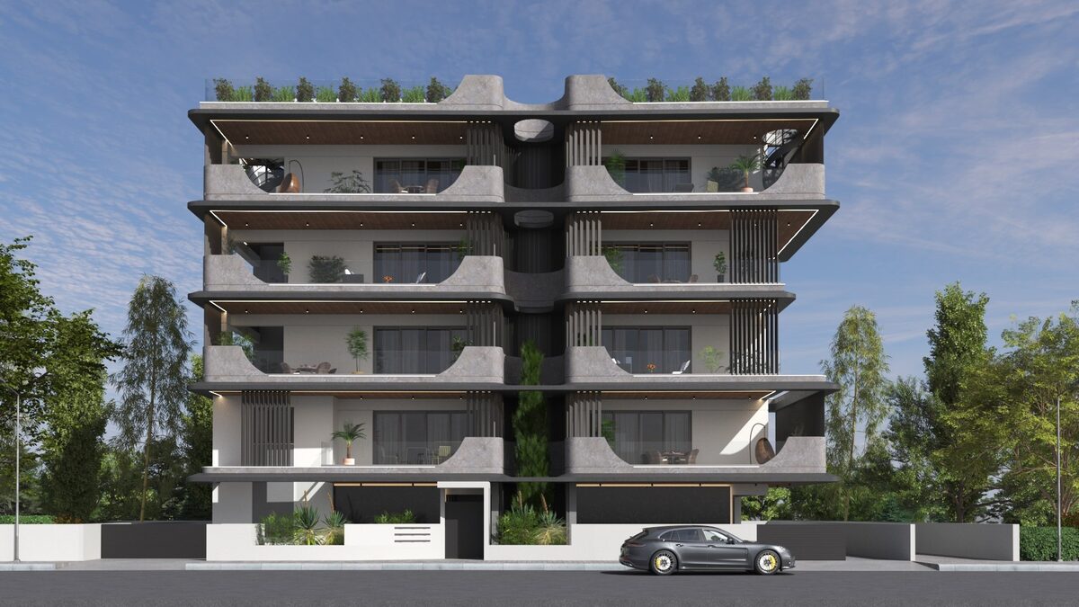 Penthouse z 2 sypialniami, 82.00m² w strovolos, Cypr [ID: 0602-242096]