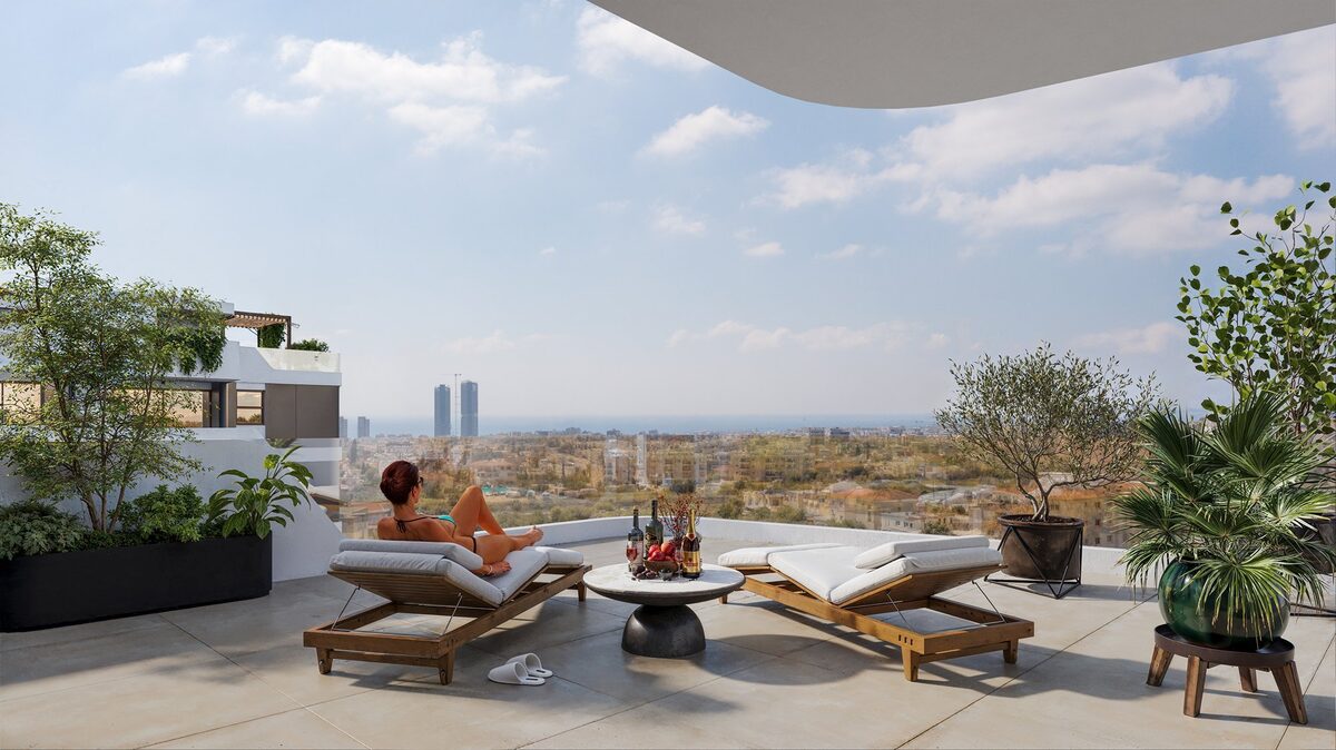 Penthouse z 2 sypialniami, 88.00m² w agios-athanasios, Cypr [ID: 0602-242153]