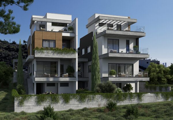 houses w agios-athanasios, Cypr, 306.00m²