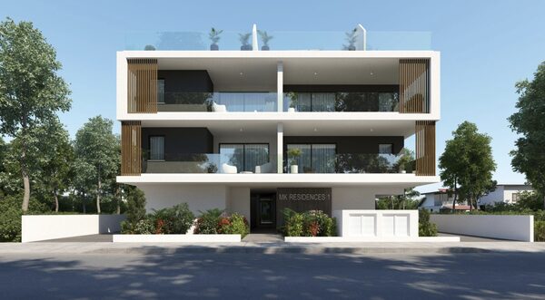 Apartament w oroklini, Cypr, 51.00m²
