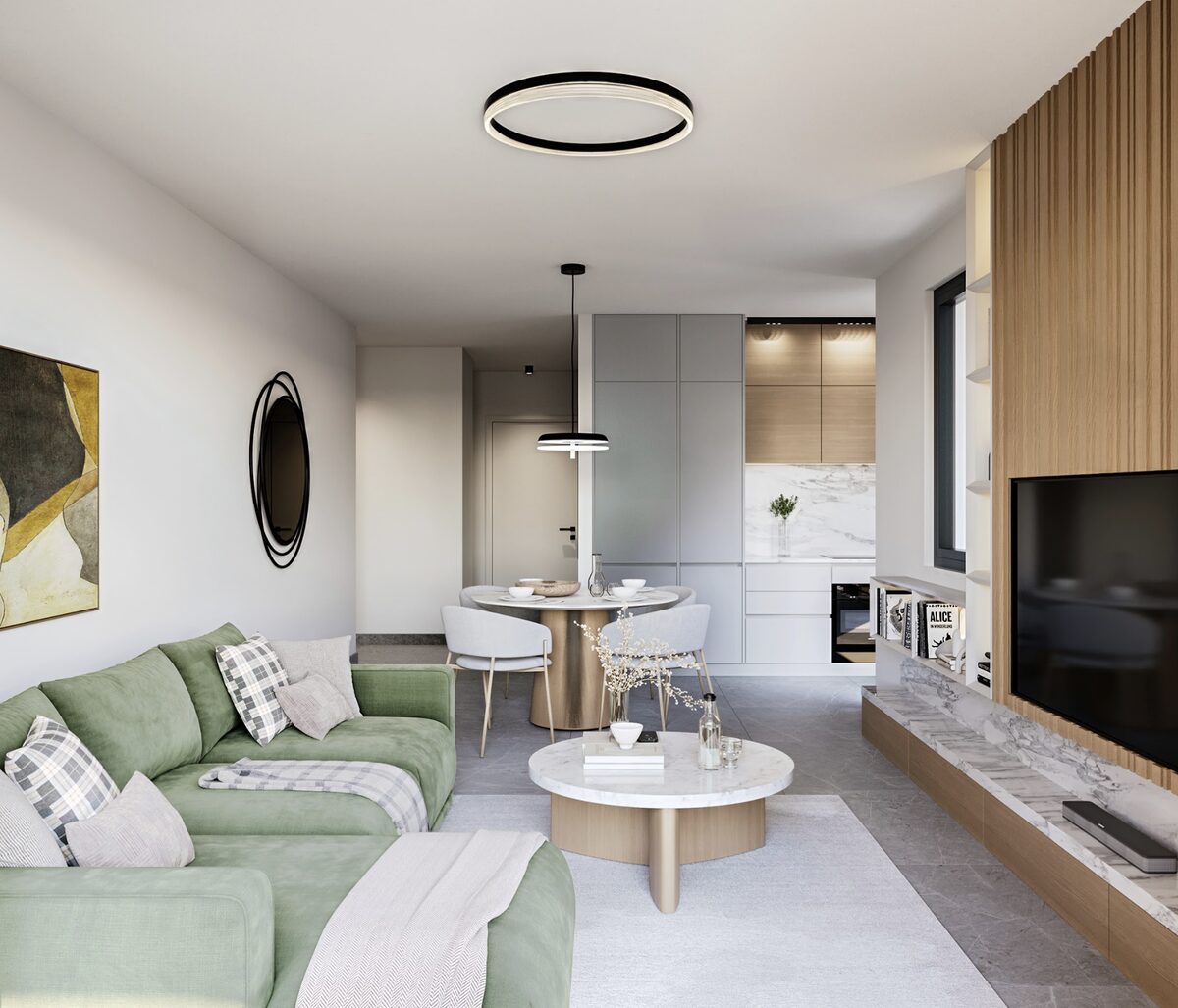 Apartament z 1 sypialnią, 50.00m² w ypsonas, Cypr [ID: 0602-242400]