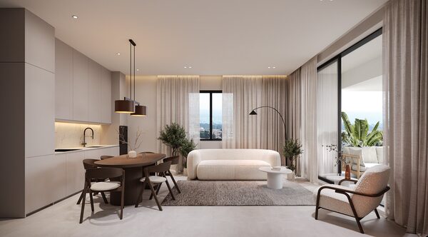 Квартира в geroskipou, Кипр, 50.00м² - изображение 3