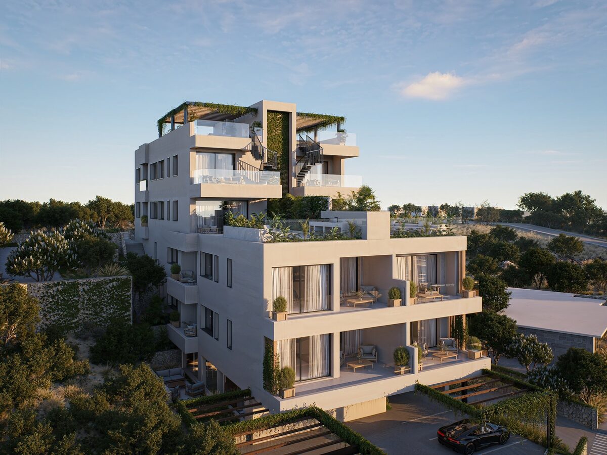 Квартира с 1 спальней, 50.00м² в geroskipou, Кипр [ID: 0602-242608]
