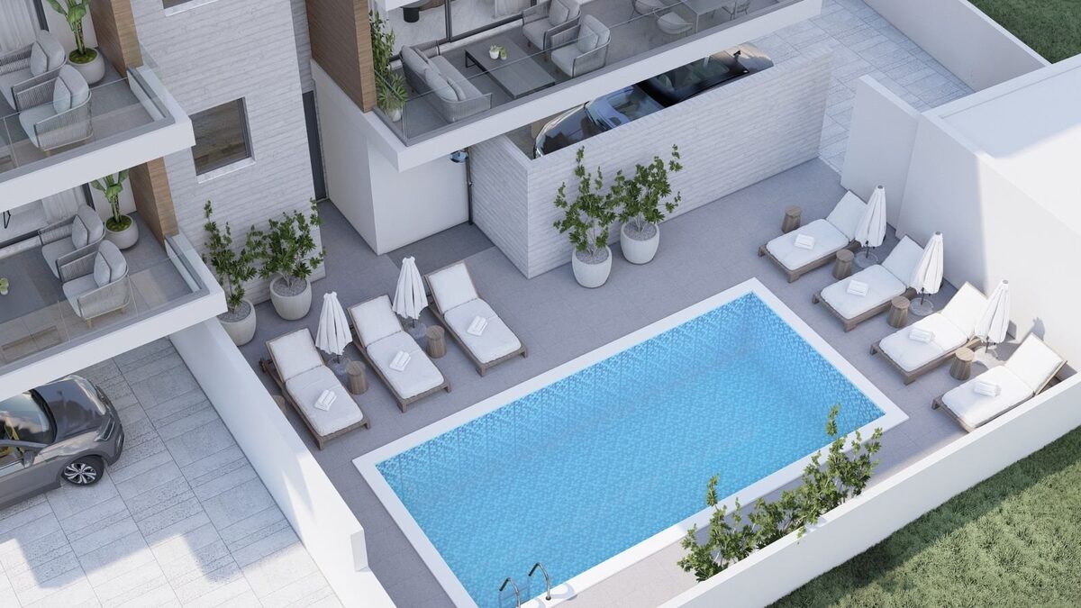 Apartament z 2 sypialniami, 75.00m² w universal, Cypr [ID: 0602-242651]