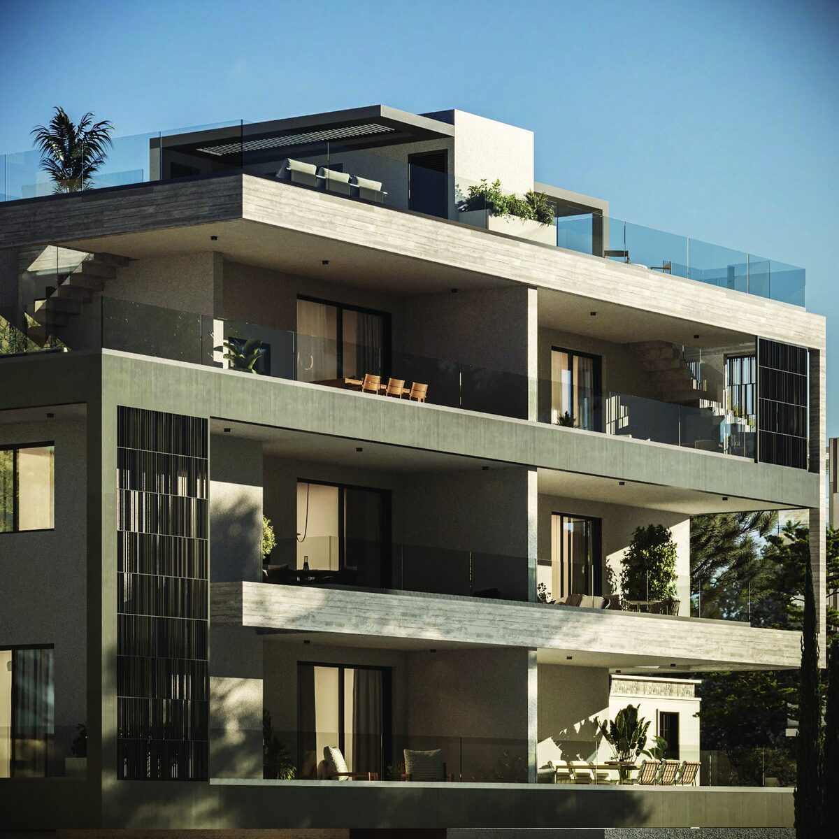 Apartament z 1 sypialnią, 51.00m² w aradippou, Cypr [ID: 0602-242753]