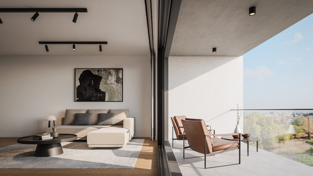 Apartment with 2 bedrooms, 75.00m² in mesa-geitonia, Cyprus [ID: 0602-242940]