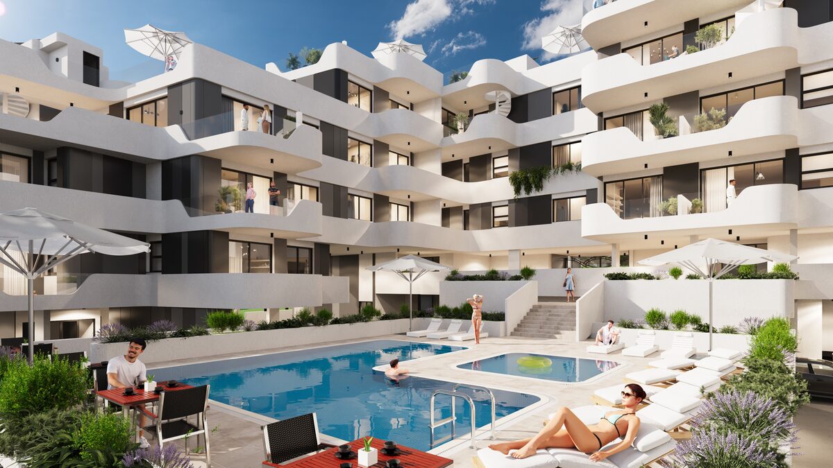 Apartment with 2 bedrooms, 84.00m² in agios-athanasios, Cyprus [ID: 0602-242976]