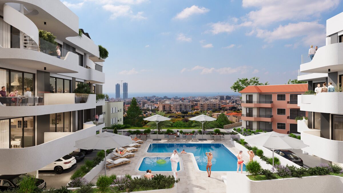 Квартира с 1 спальней, 50.00м² в agios-athanasios, Кипр [ID: 0602-242981]