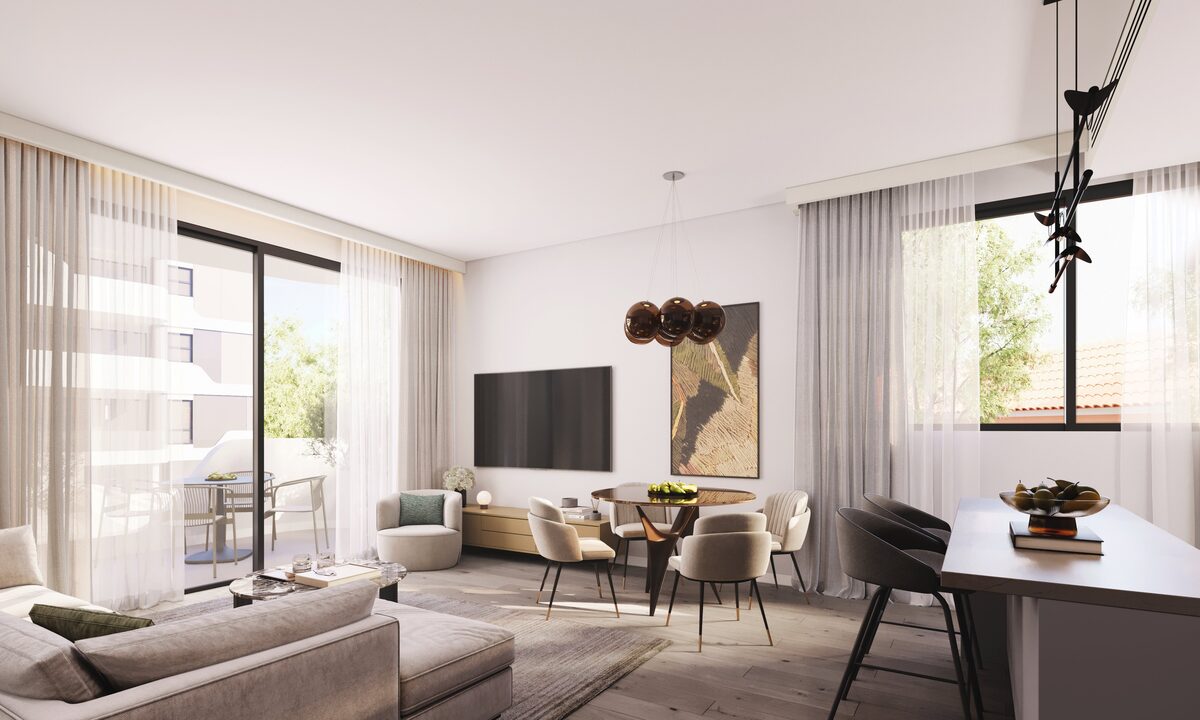 Apartment with 1 bedroom, 50.00m² in agios-athanasios, Cyprus [ID: 0602-242985]