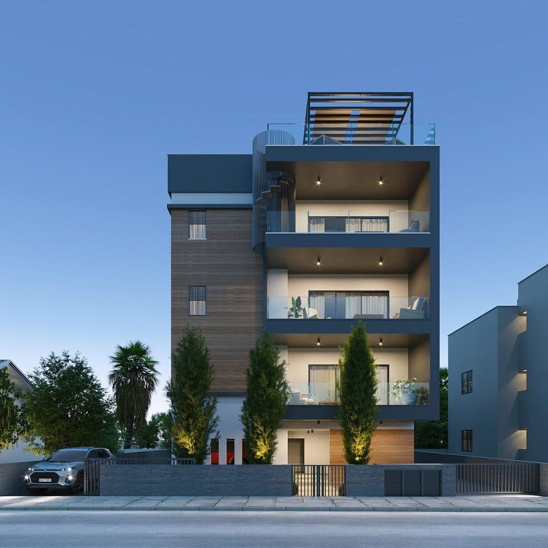 Пентхаус з 3 спальнями, 103.00м² в agios-athanasios, Кіпр [ID: 0602-243003]