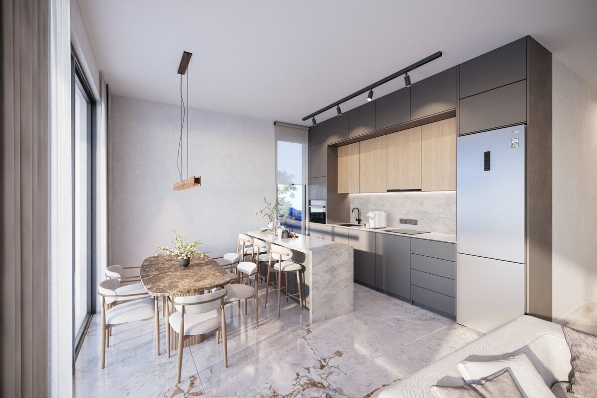 Квартира с 2 спальнями, 75.00м² в tremithousa, Кипр [ID: 0602-243013]