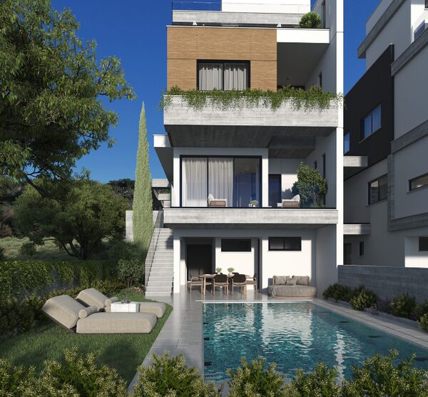 houses w agios-athanasios, Cypr, 208.80m² - obraz 3