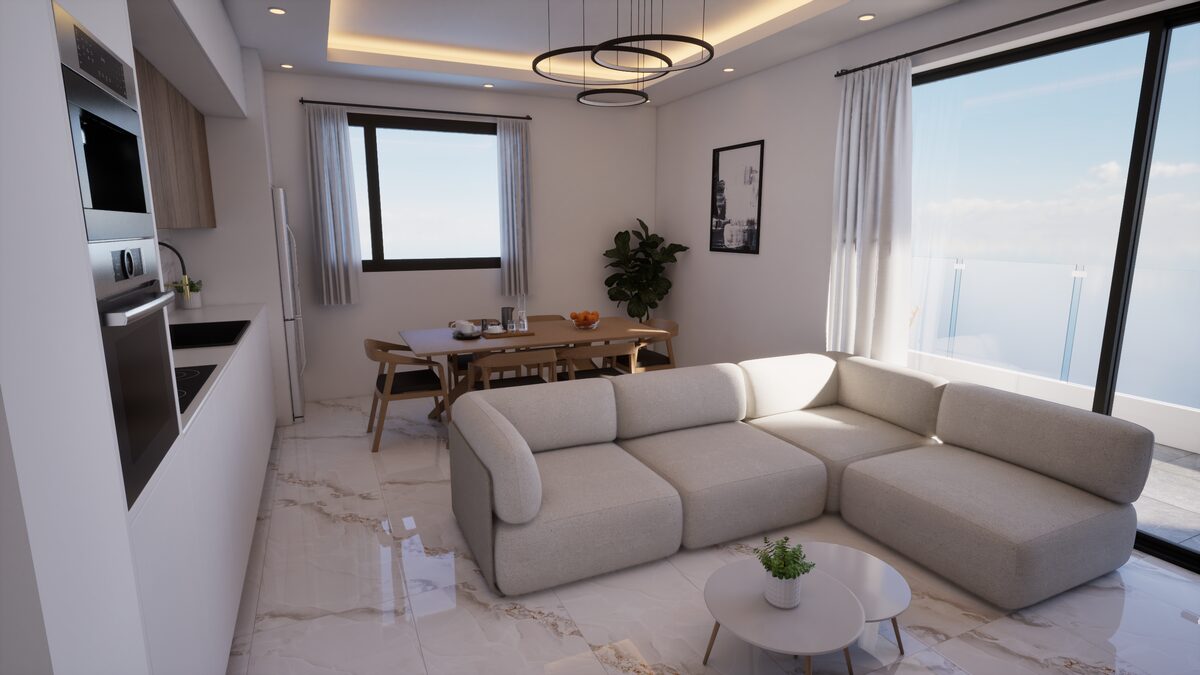 Apartment with 2 bedrooms, 80.00m² in agioi-anargyroi-i, Cyprus [ID: 0602-243374]