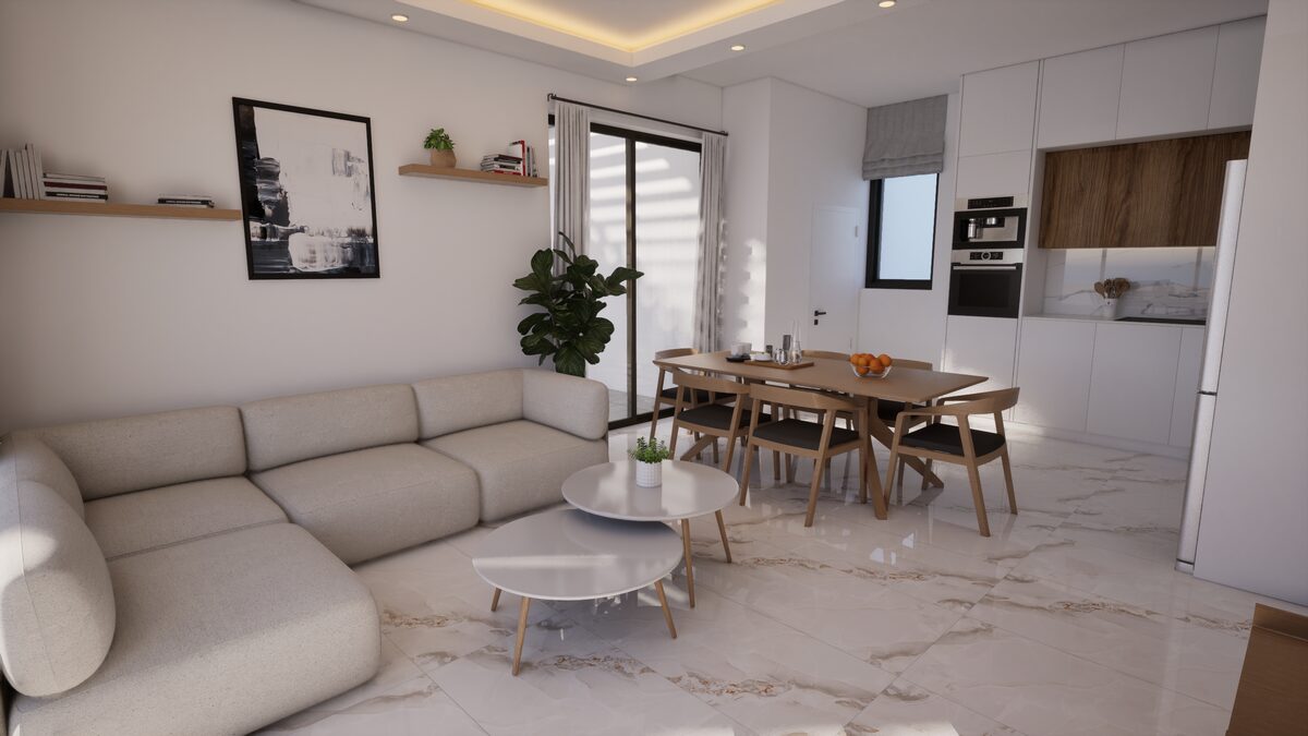 Квартира с 2 спальнями, 80.00м² в agioi-anargyroi-i, Кипр [ID: 0602-243376]