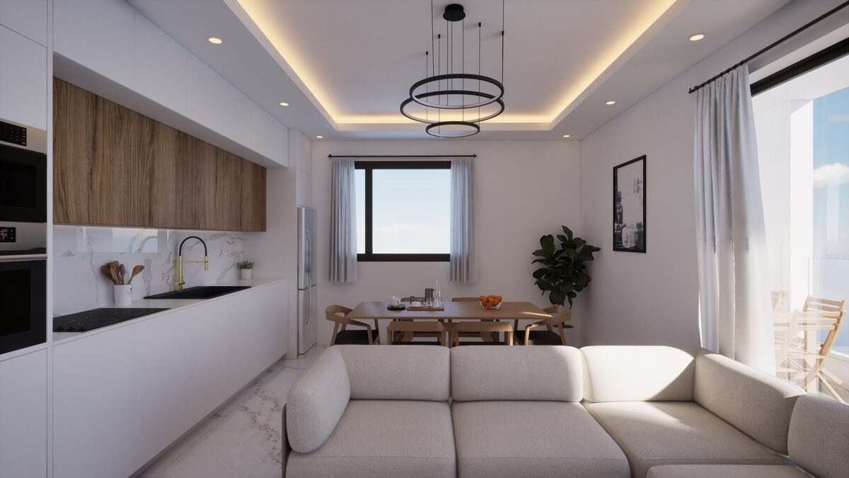 Квартира с 2 спальнями, 80.00м² в agioi-anargyroi-i, Кипр [ID: 0602-243376]