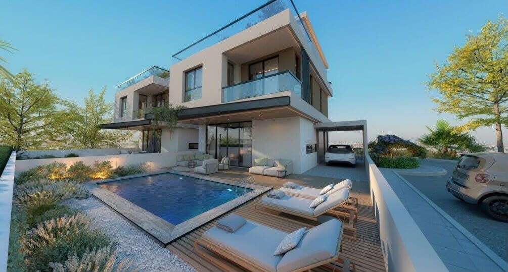Penthouse z 3 sypialniami, 103.00m² w livadia, Cypr [ID: 0602-243385]