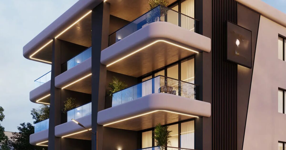 Apartament z 2 sypialniami w mesa-geitonia, Cypr [ID: 0602-243473]
