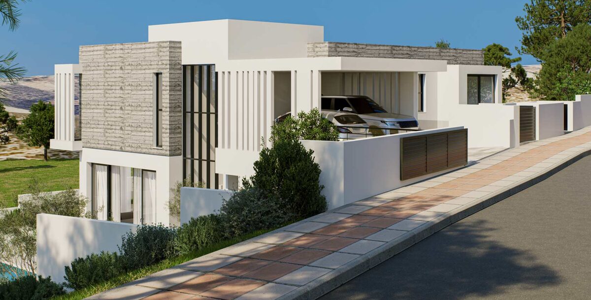 Willa z 5 sypialniami, 449.60m² w agios-athanasios, Cypr [ID: 0602-243483]