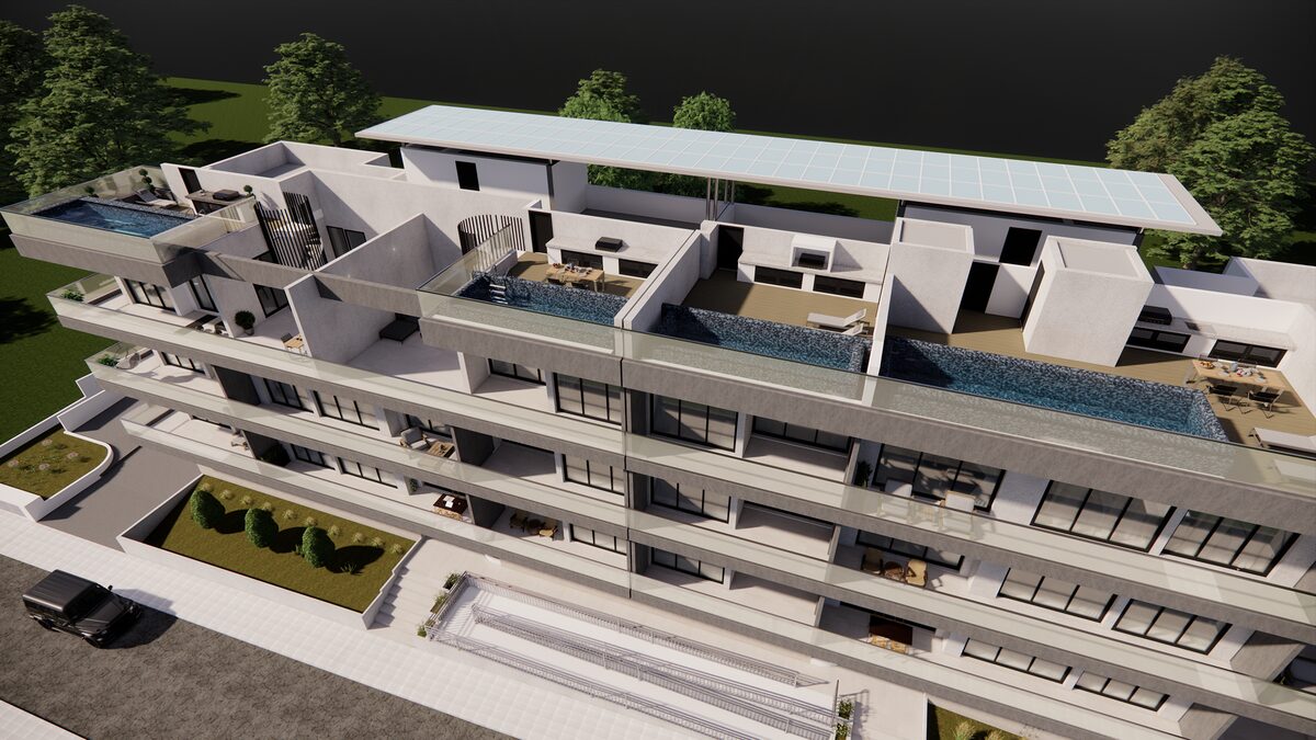Apartment with 2 bedrooms, 87.00m² in germasogeia, Cyprus [ID: 0602-243626]